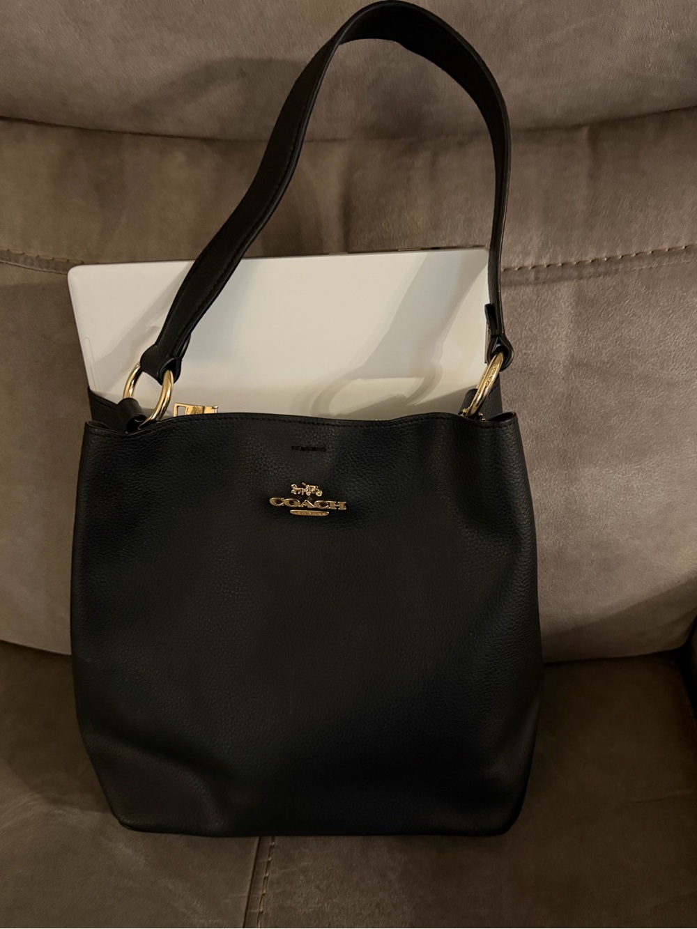Coach Town Bucket Bag - Picture 10 of 11
